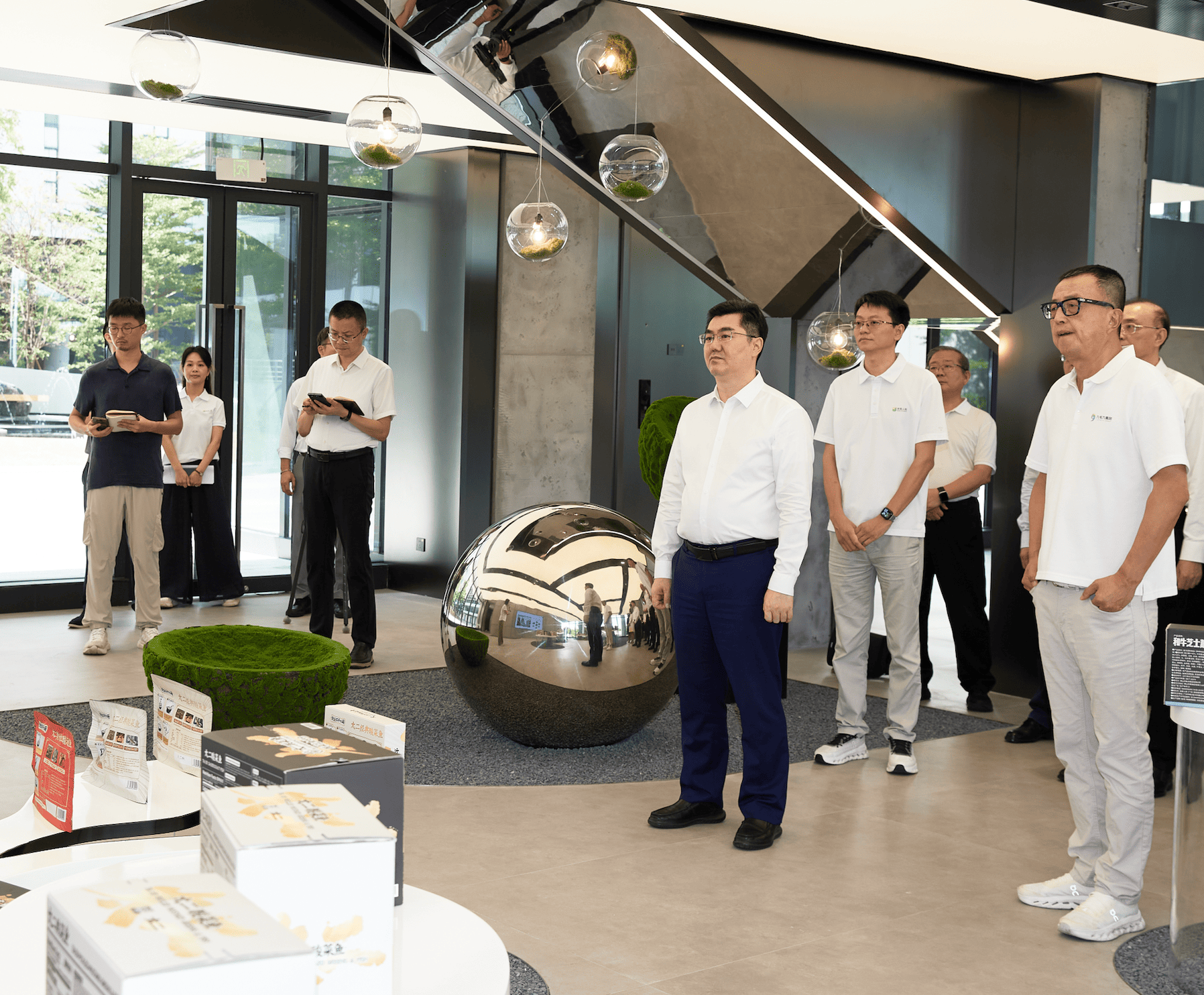 孙志洋市长调研乐鱼官方站在线登入-乐鱼（中国）
集团全国供应链中心基地
